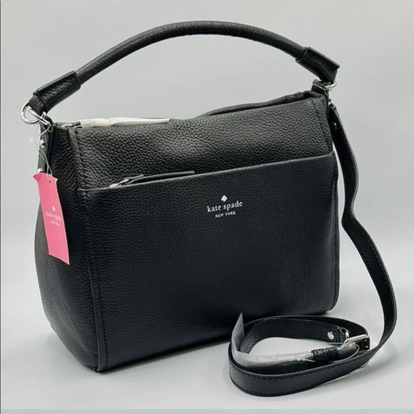 Kate Spade Cobble Hill Bag in Black Pebbled Leather - Picture 2 of 13